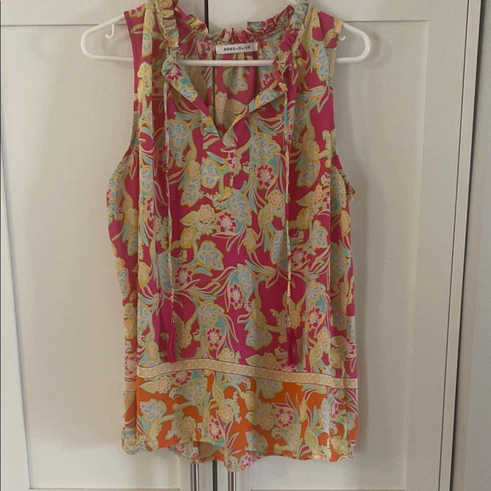 Rose & Olive Blouse